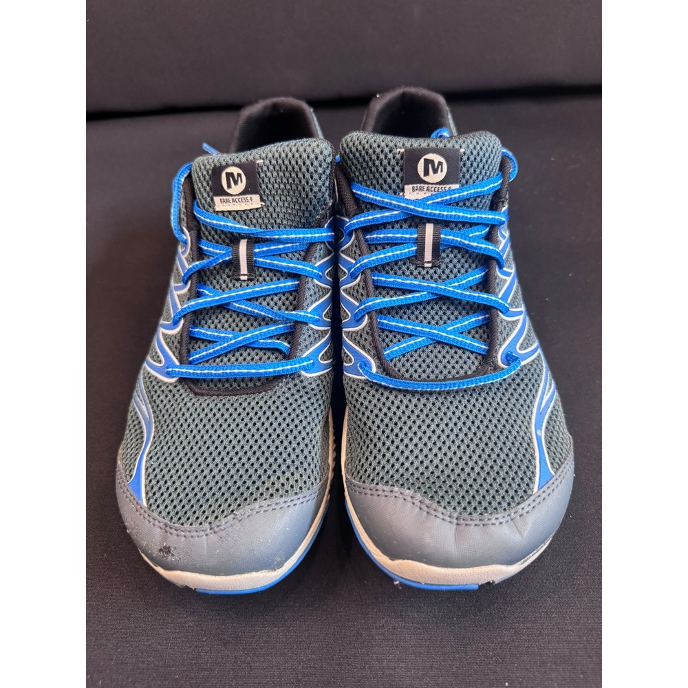 Merrell Bare Access 4 Mens Running Shoes Blue Grey J36791 Size 11